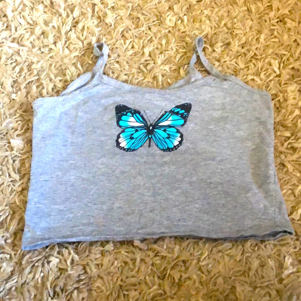 Gray Tank top